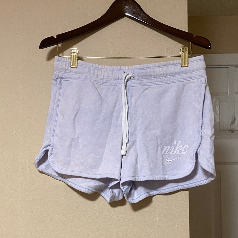 Nike Women's Soft Purple Athletic Shorts